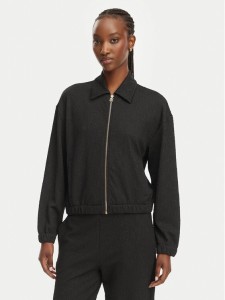 HUGO Bluza Dayane 50557503 Czarny Regular Fit