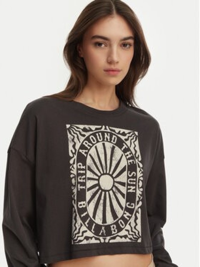 Billabong Bluzka Trip Around EBJZT00491 Szary Cropped Fit
