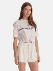 Guess T-Shirt V6GI20 K3509 Biały Regular Fit