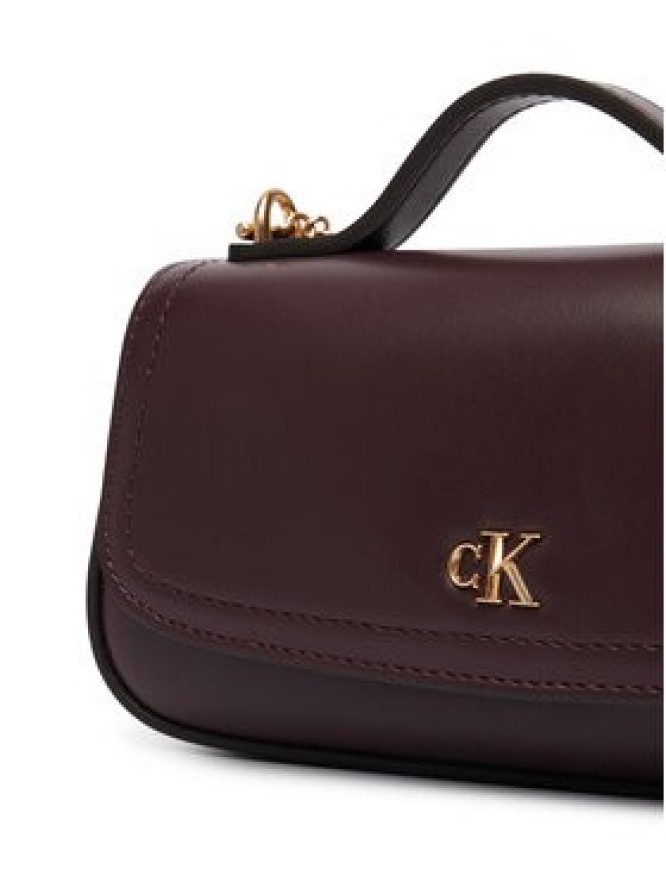 Calvin Klein Torebka LV04F3679G Bordowy