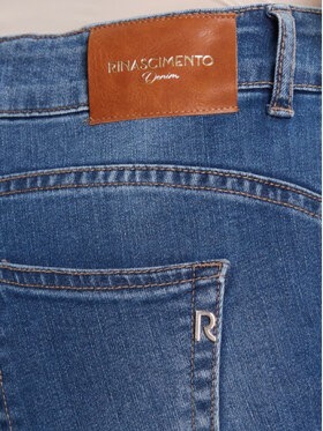 Rinascimento Jeansy CFC0126201003 Niebieski Slim Fit