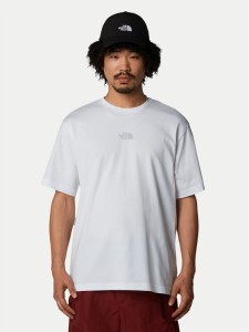 The North Face T-Shirt Unisex SS Never Stop NF0A8C3A Biały Relaxed Fit