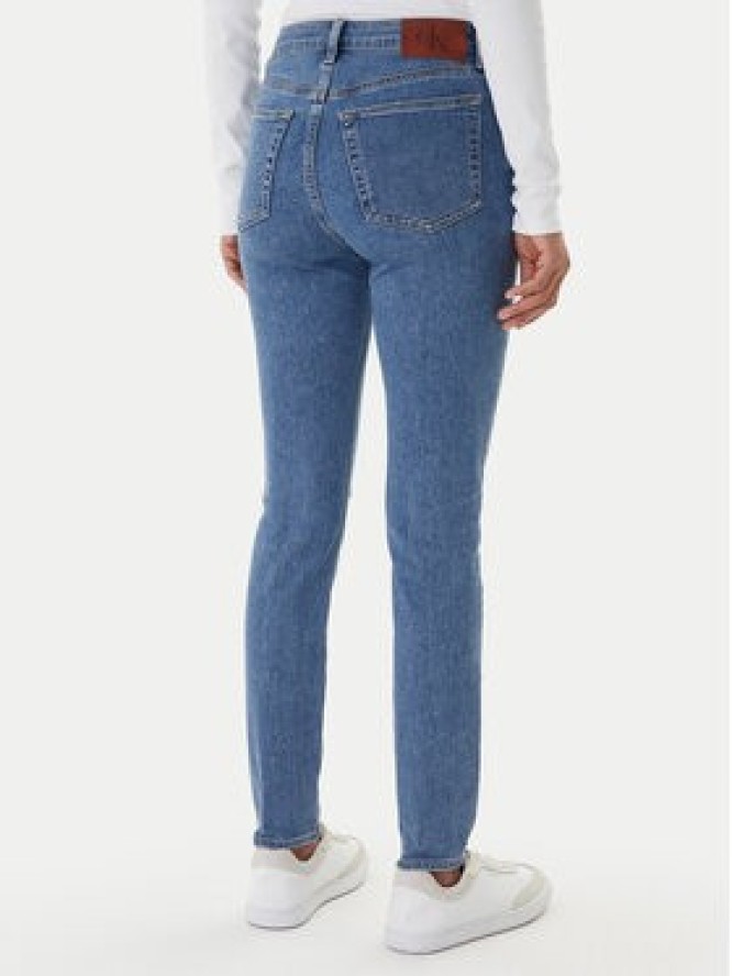 Calvin Klein Jeans Jeansy LV047E616G Niebieski Skinny Fit