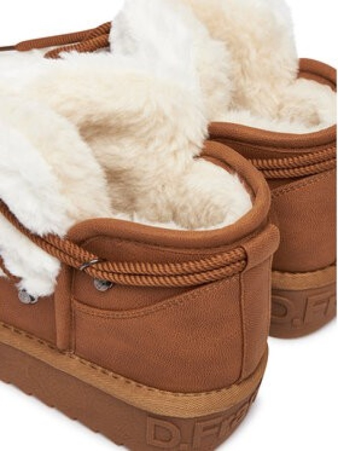 D.Franklin Śniegowce DFSH370011 Brązowy