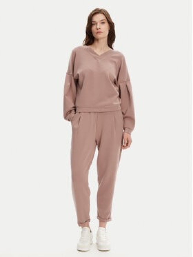 BOSS Spodnie dresowe Scuba 50545648 Beżowy Regular Fit