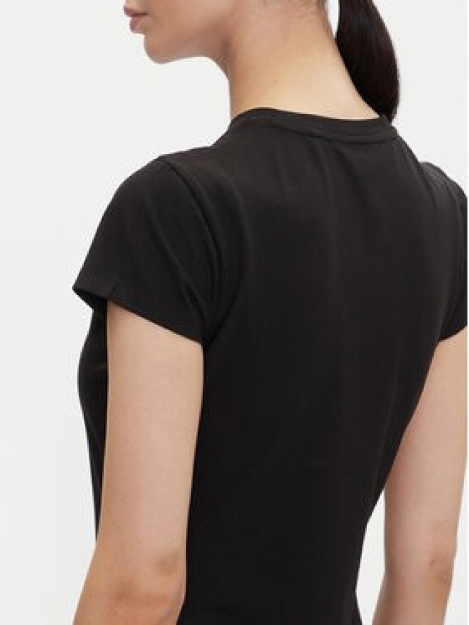 HUGO Sukienka codzienna 50537240 Czarny Slim Fit