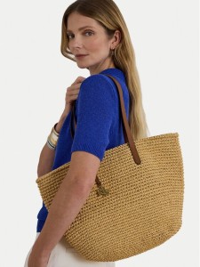 LAUREN RALPH LAUREN Torebka 431982179001 Brązowy