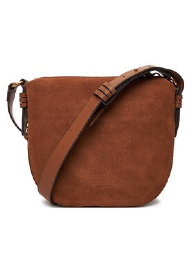 PINKO Torebka Hobo Zip Around Mini Al 25-26 PLTT 105332 A2JH Brązowy