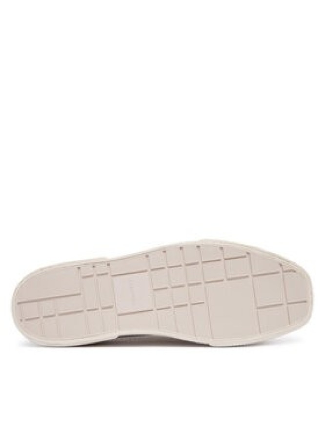 Calvin Klein Trampki Vulc Laceup Low Raffia HW0HW03082 Beżowy