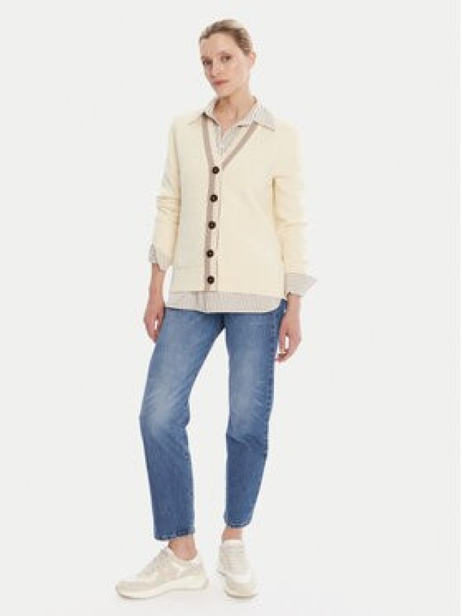 Gant Kardigan 4805343 Écru Regular Fit