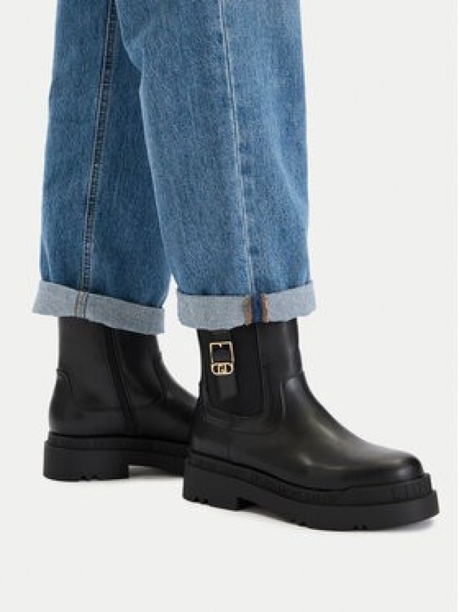 Liu Jo Botki Love 63 SF5067 P0102 Czarny