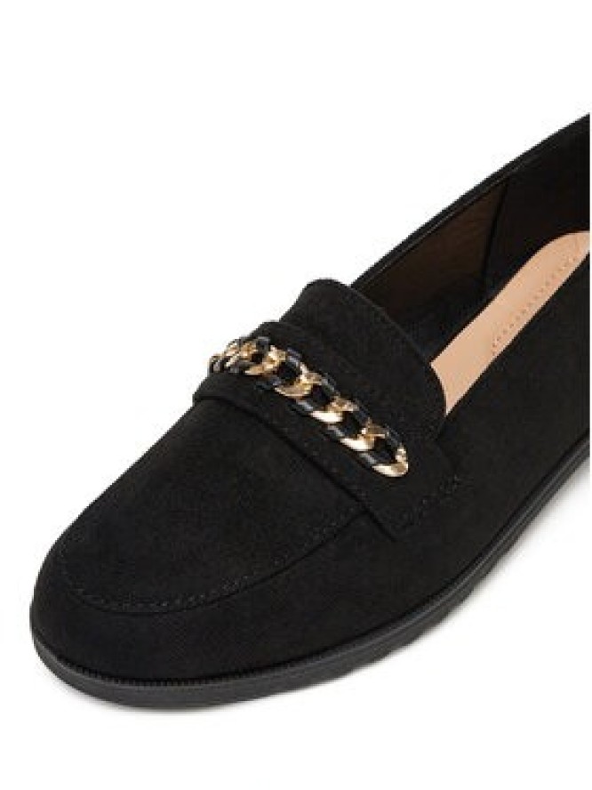 DeeZee Loafersy XWH5-5 Czarny