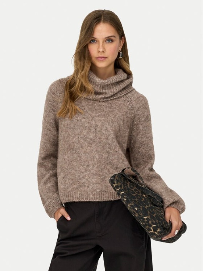 ONLY Golf Gila 15358571 Brązowy Regular Fit