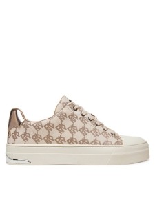 DKNY Trampki York Lace UP Sneak K2533982 Beżowy