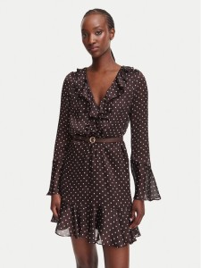 Guess Sukienka codzienna W6YK35 W2959 Brązowy Regular Fit