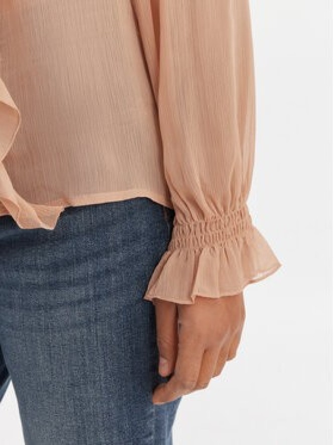 Morgan Bluzka 252-CATHY Różowy Regular Fit