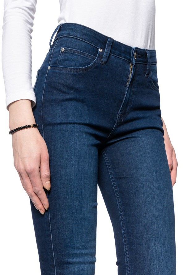 LEE SCARLETT HIGH DAMSKIE SPODNIE JEANSOWE CLEAN WHEATON L626RKEX 112140401