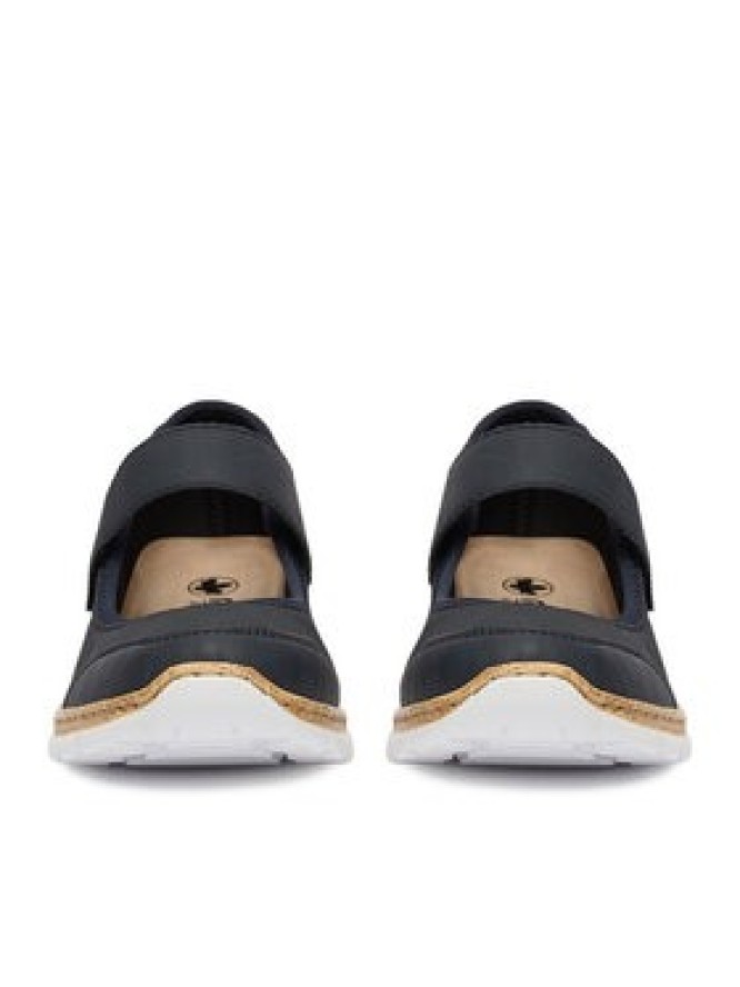 Rieker Półbuty N42B0-14 Granatowy