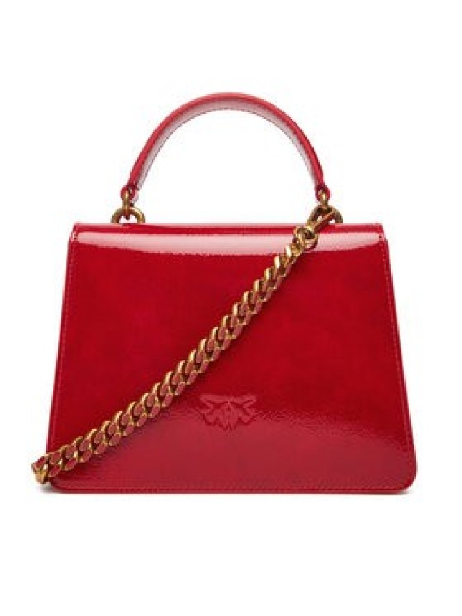PINKO Torebka Love One Top Handle Mini Light PE 25 PLTT 100071 A1UV Czerwony