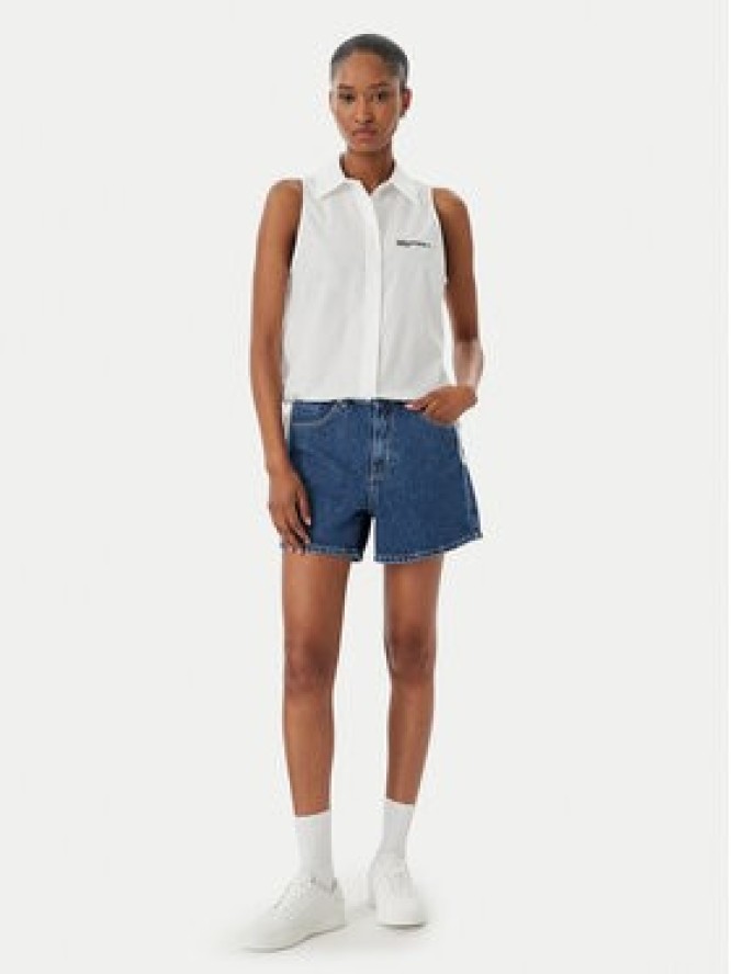 Karl Lagerfeld Jeans Szorty jeansowe B2W10067 Niebieski Straight Fit