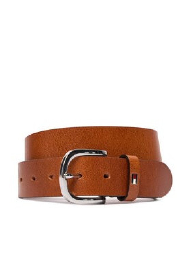Tommy Hilfiger Pasek Damski New Danny Belt WW0WW11590 Brązowy