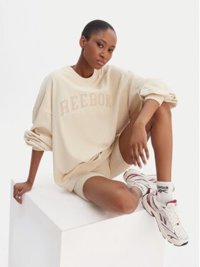 Reebok Bluza Reebok x Ewa Chodakowska Kalina RK25622CCW Beżowy Relaxed Fit