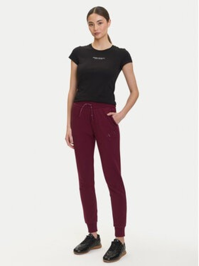 Armani Exchange T-Shirt XW001455 AF10356 UC001 Czarny Slim Fit