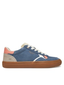 Pepe Jeans Sneakersy Travis City W PLS31592 Niebieski