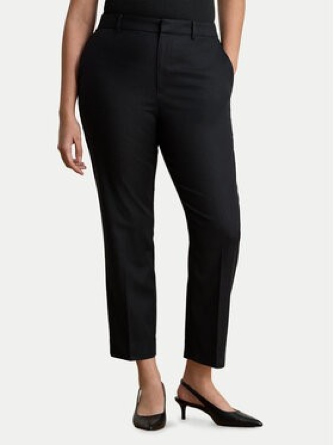 LAUREN RALPH LAUREN Spodnie materiałowe 200P14610003 Czarny Slim Fit