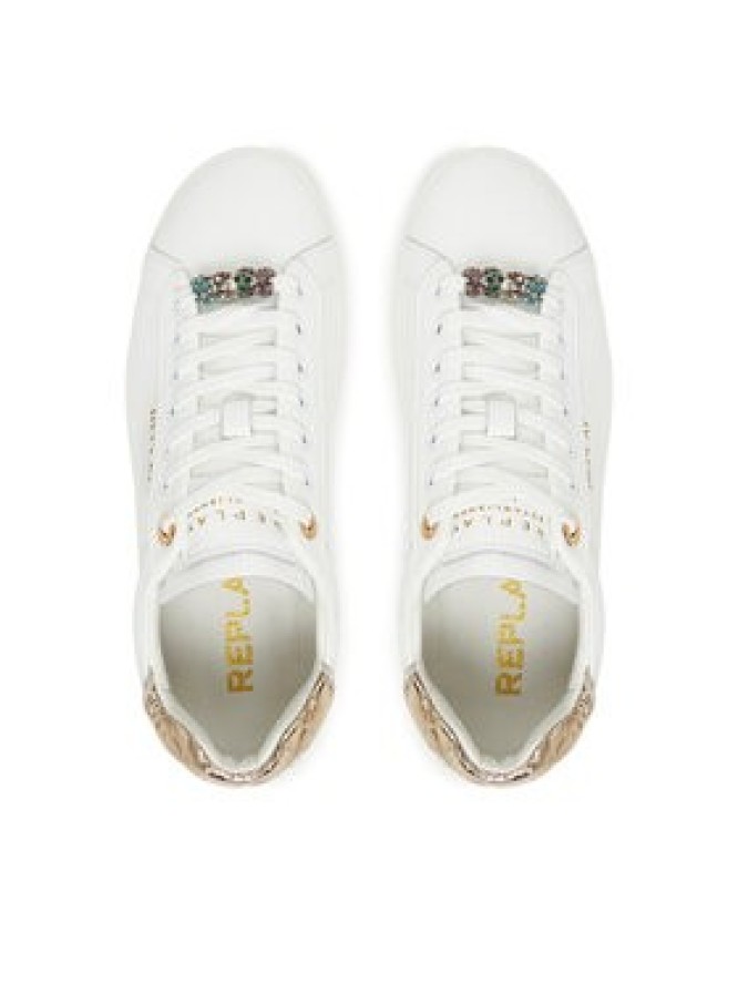 REPLAY Sneakersy GWZ4N .000.C0023L Biały