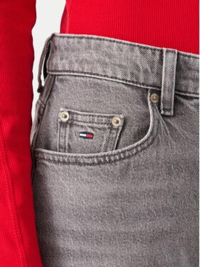 Tommy Jeans Jeansy Layla DW0DW23191 Szary Straight Fit
