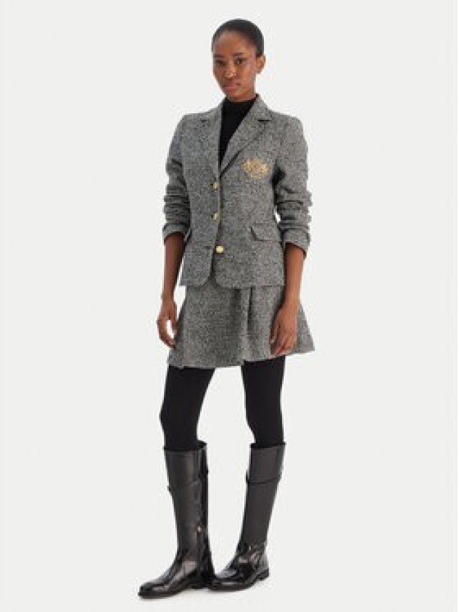 Tommy Hilfiger Spódnica mini WW0WW48787 Szary Regular Fit