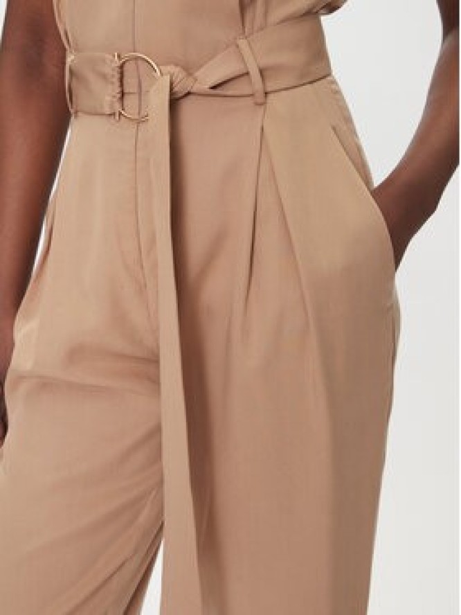 ACCESS FASHION Kombinezon 53-5511-128 Beżowy Regular Fit