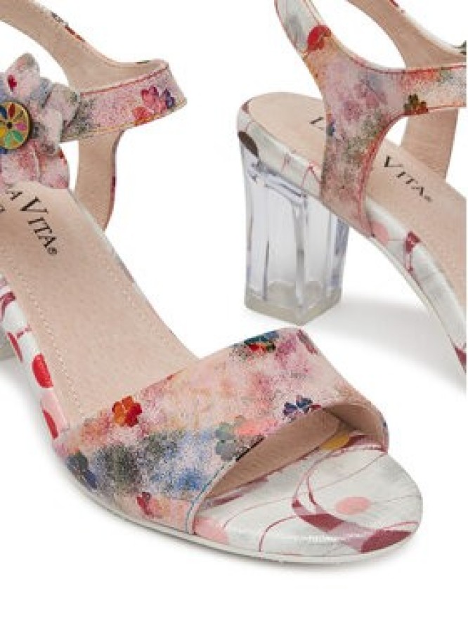 Laura Vita Sandały Jacbo 31 Różowe złoto