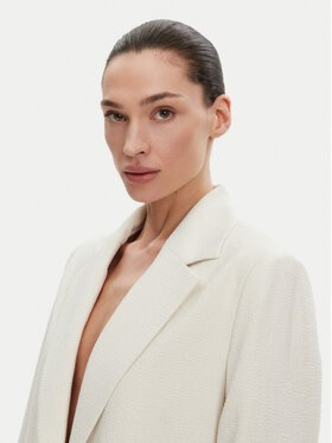 Calvin Klein Marynarka K20K208240 Beżowy Regular Fit