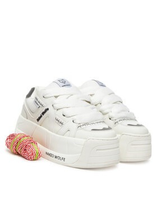 Naked Wolfe Sneakersy SLIDER Biały