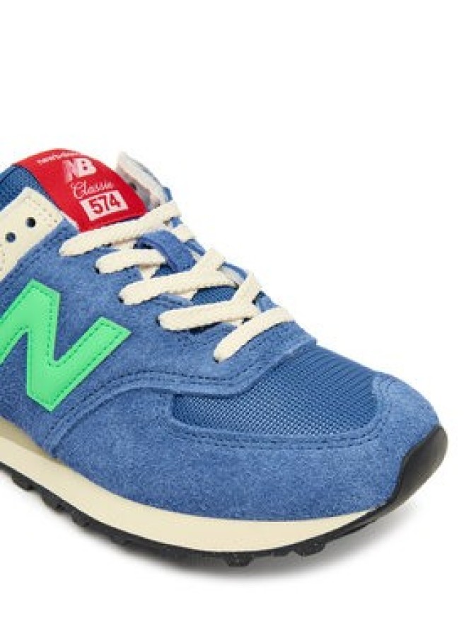 New Balance Sneakersy U574BSC W Niebieski