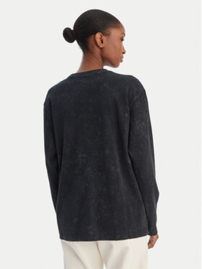 Roxy Bluzka Hangloose Washed ERJZT06028 Czarny Relaxed Fit