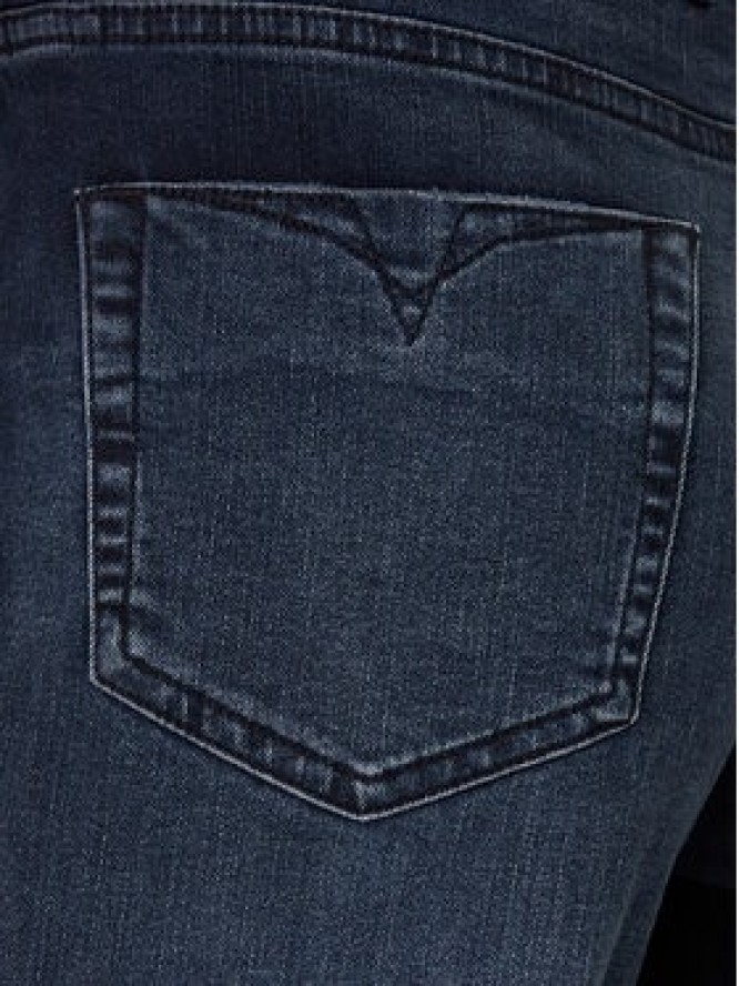 Versace Jeans Couture Jeansy 79HAB561 CDWAB Granatowy Wide Leg