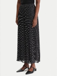 MICHAEL Michael Kors Spódnica maxi MR670J5K9J Czarny Regular Fit
