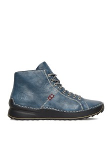 Rieker Trzewiki 71510-14 Niebieski