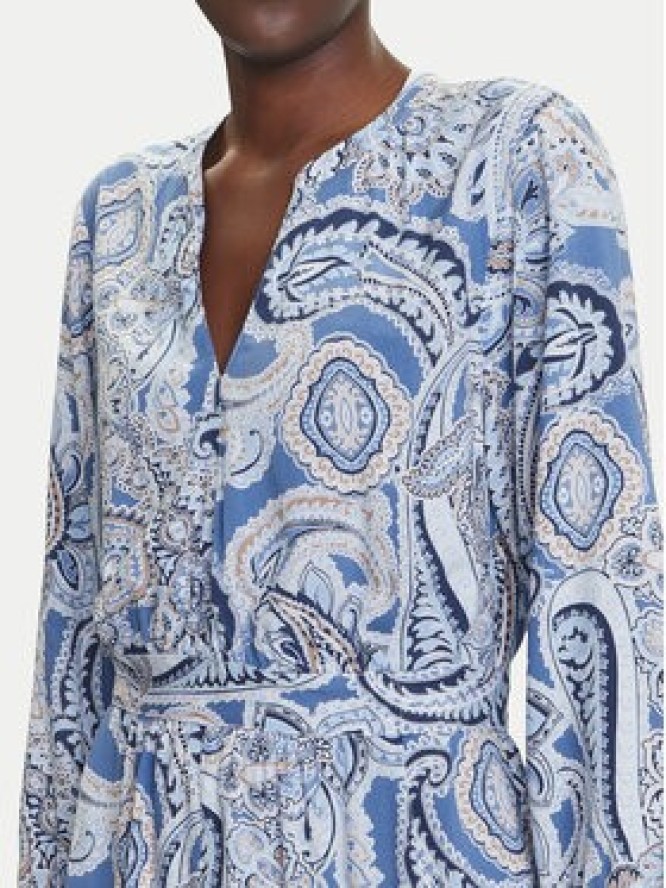 Olsen Sukienka koszulowa 13002020 Niebieski Regular Fit