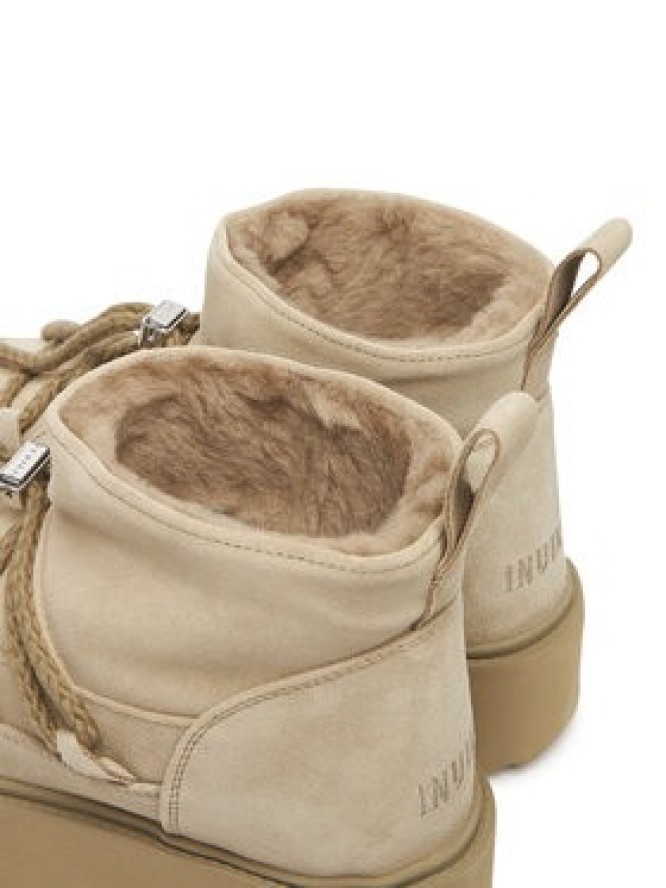 Inuikii Śniegowce Classic Low Platform 75204-004 Beżowy