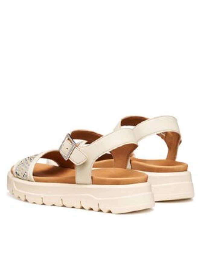 Geox Sandały D Xand 2.1S D65SZC 09B11 C1122 Écru