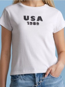 Koszulka z krótkim rękawem - biały