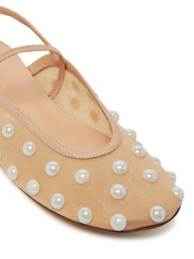 Weekend Max Mara Sandały 2515521155600 Beżowy