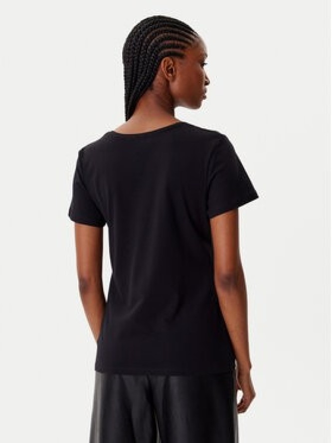 Morgan T-Shirt 242-DLUCAS Czarny Regular Fit