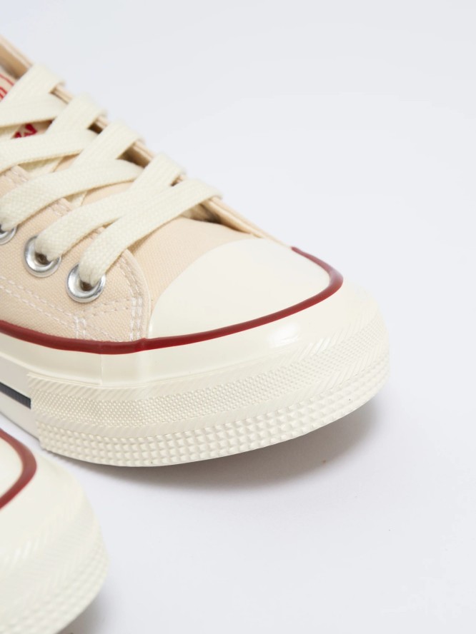 Trampki damskie niskie beżowe NN274272 801