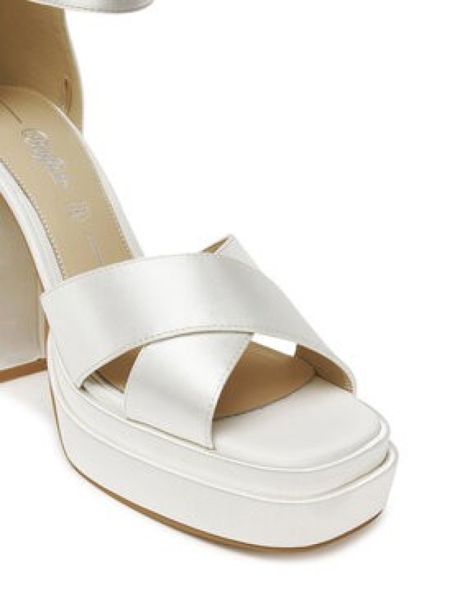 Buffalo Sandały Bonny 1291411 Biały