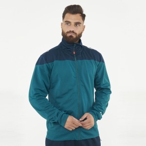 Kurtka Damska Outdoor Dakota Ciemnozielona-Niebieska